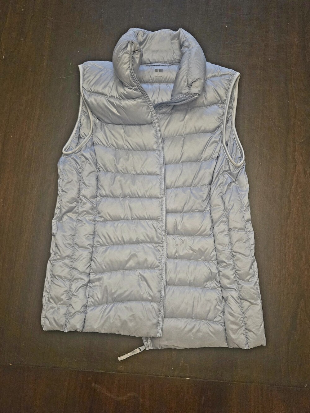 Uniqlo Light Blue Puffer Vest (XS)